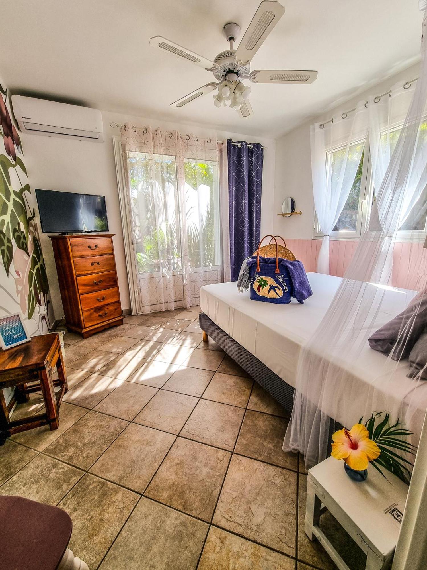 Maison D'Hotes Villa Des Mascareignes Petite Île Dış mekan fotoğraf
